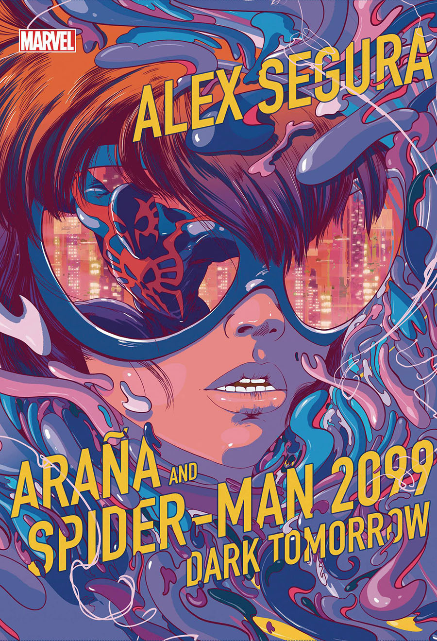 Arana And Spider-Man 2099 Dark Tomorrow Novel HC