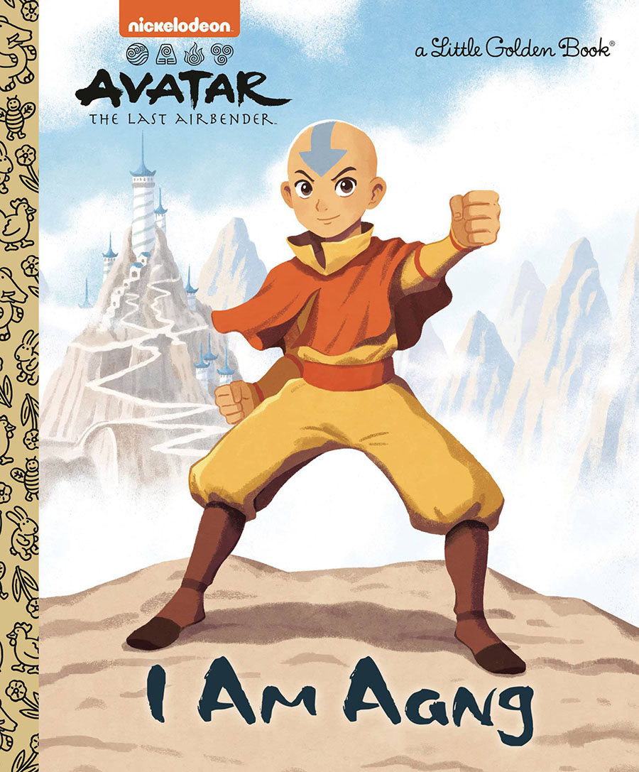 Avatar The Last Airbender I Am Aang Little Golden Book HC