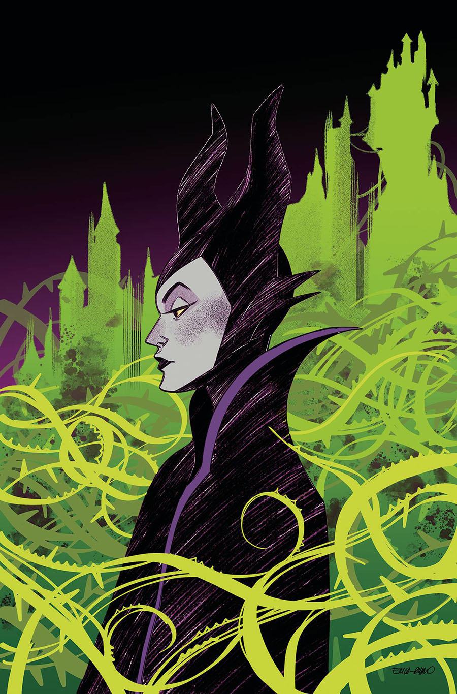 Disney Villains Maleficent #1 Cover M Incentive Erica Durso Virgin Cover