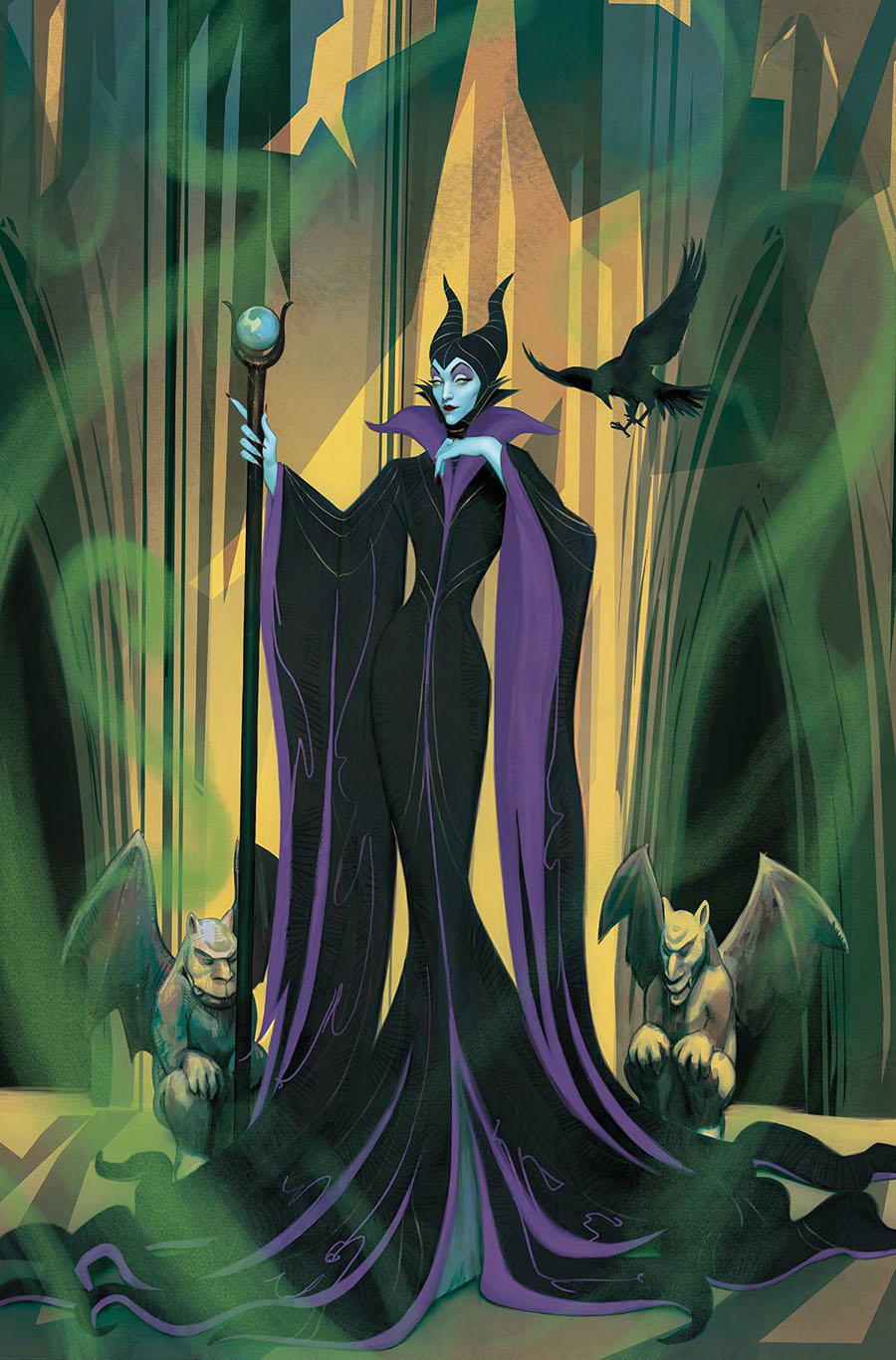 Disney Villains Maleficent #1 Cover N Incentive Rebeca Puebla Virgin Cover