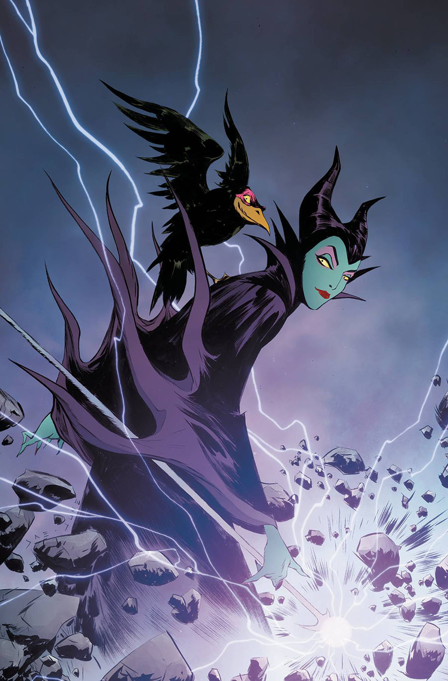 Disney Villains Maleficent #1 Cover R Incentive Jae Lee Virgin Foil Cover