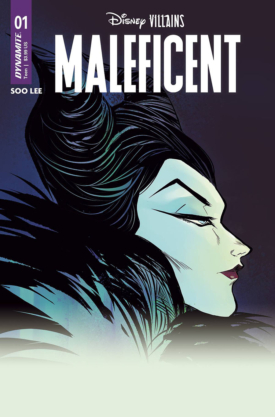 Disney Villains Maleficent #1 Cover S Incentive Soo Lee Variant Cover Signed By Soo Lee With CGC Certificate Of Authenticity