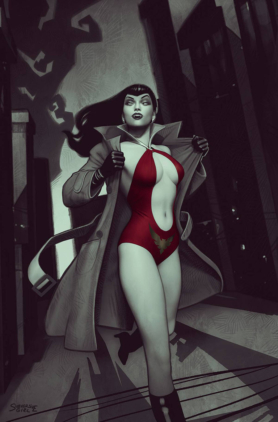 Vampirella vs The Superpowers #1 Cover N Incentive Rebeca Puebla Virgin Cover