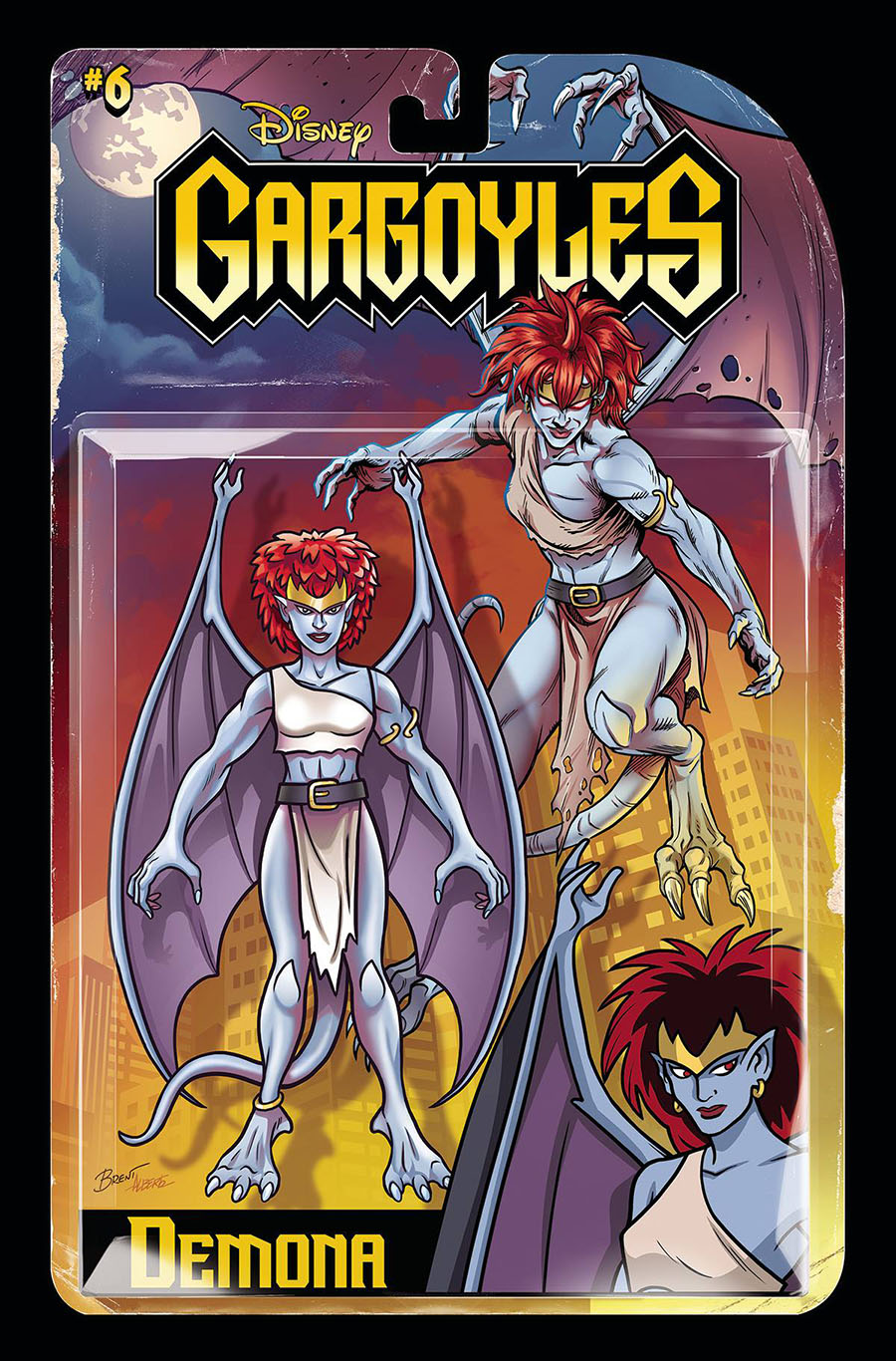 Gargoyles Vol 3 #6 Cover K Incentive Action Figure Variant Cover