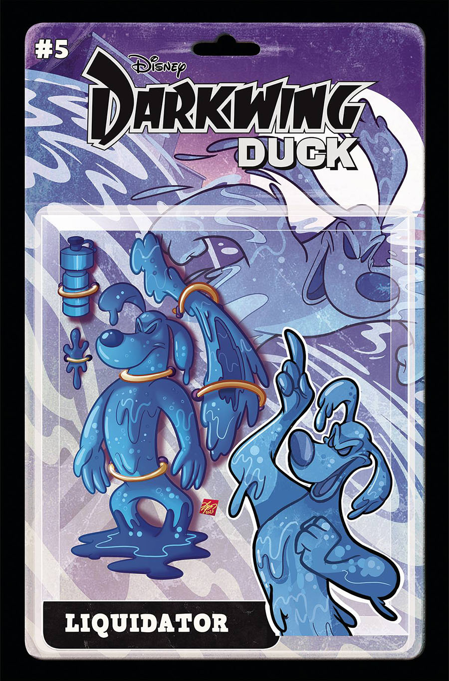 Darkwing Duck Vol 3 #5 Cover J Incentive Action Figure Variant Cover