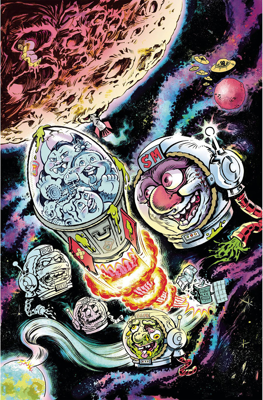 Madballs vs Garbage Pail Kids Time Again Slime Again #4 Cover G Incentive Jason Crosby Virgin Cover