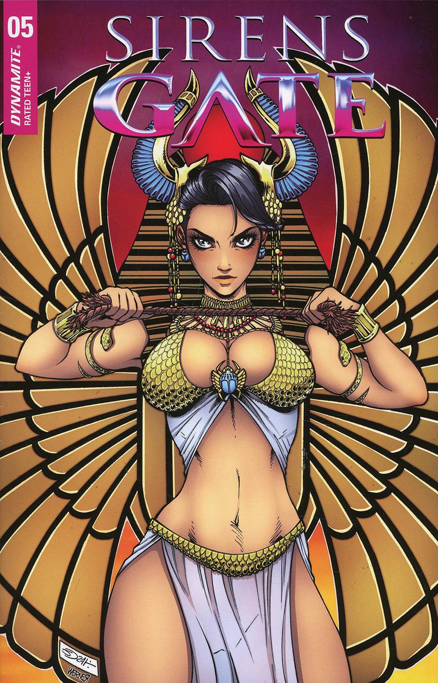 Sirens Gate #5 Cover D Incentive Sorah Sungh Cleopatra Variant Cover