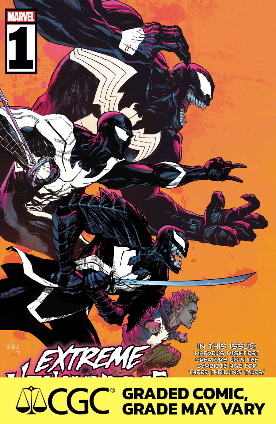 Extreme Venomverse #1 Cover J DF CGC Graded