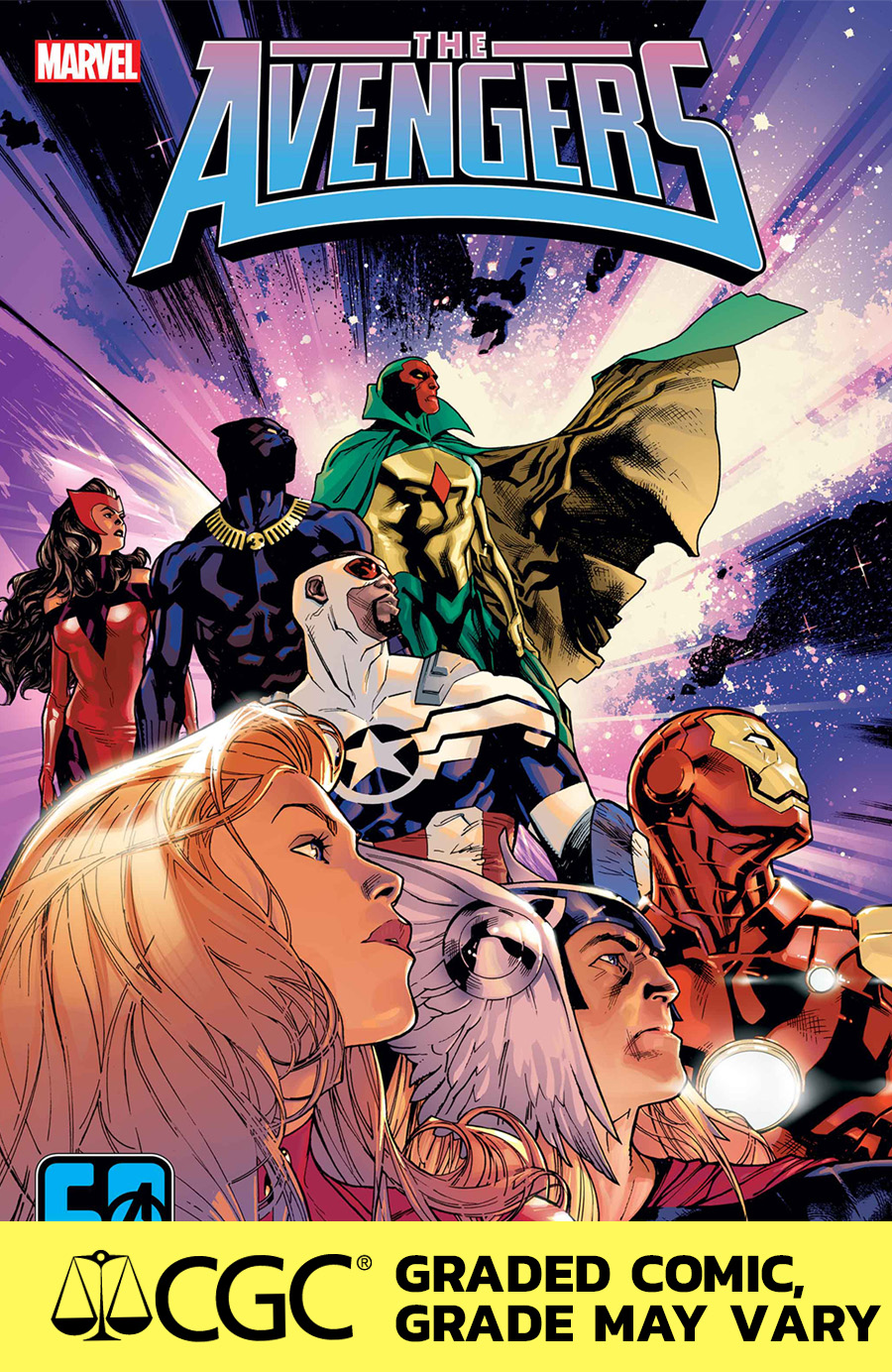 Avengers Vol 8 #1 Cover N DF CGC Graded