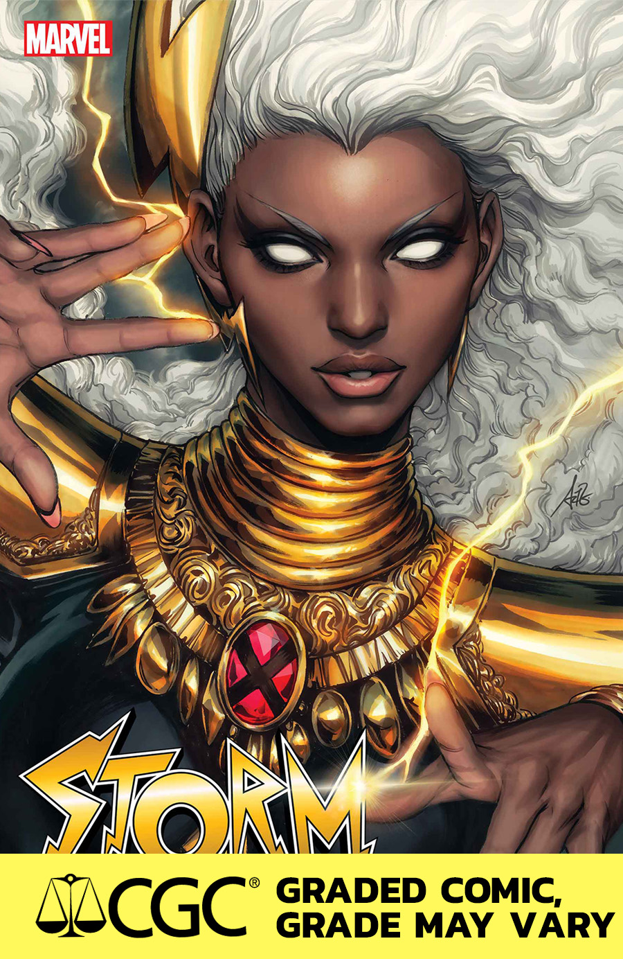 Storm Vol 4 #1 Cover H DF Stanley Artgerm Lau Variant Cover CGC Graded