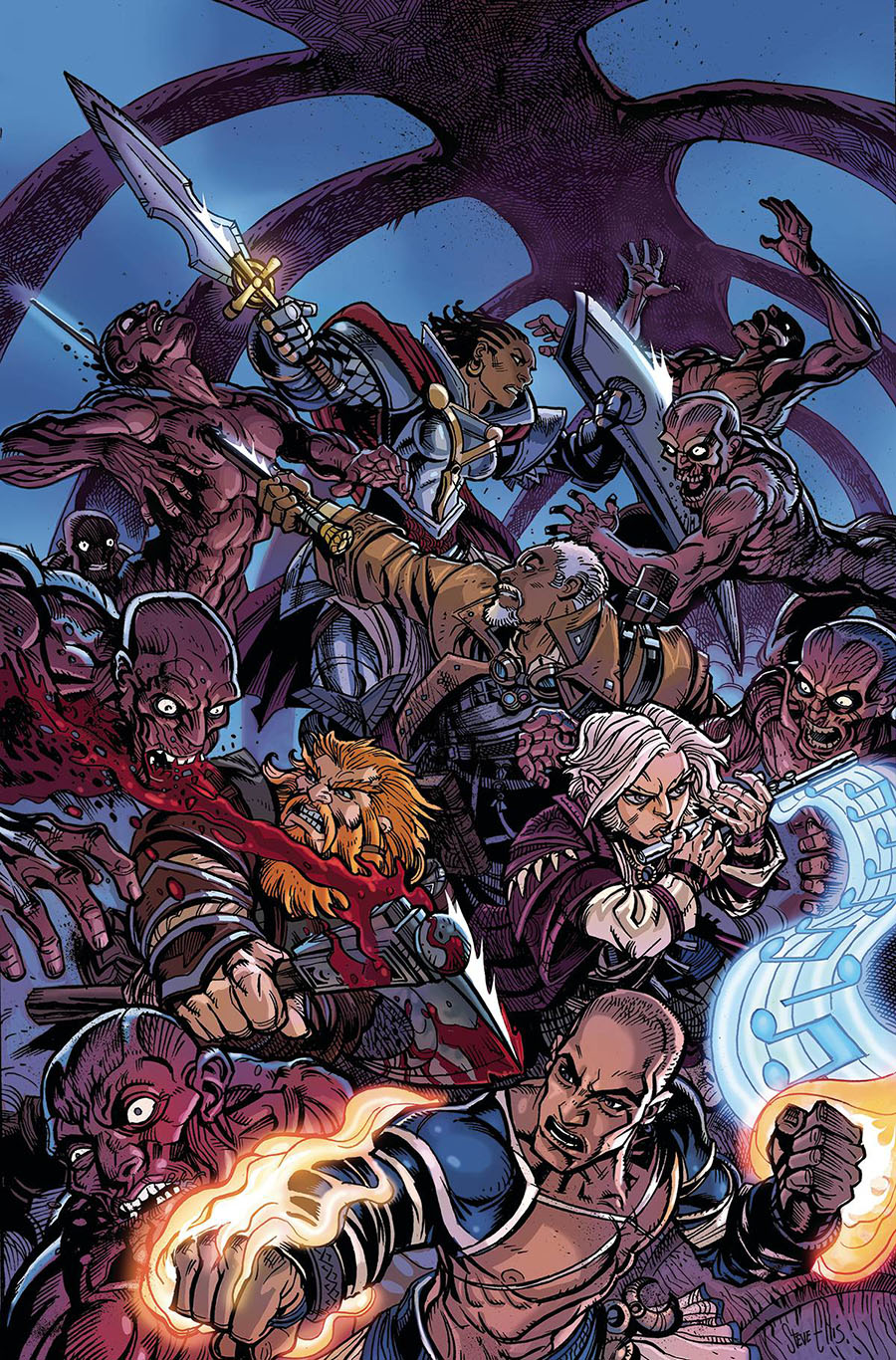 Pathfinder Wake The Dead #1 Cover I Dynamite Metal Premium Steve Ellis Cover