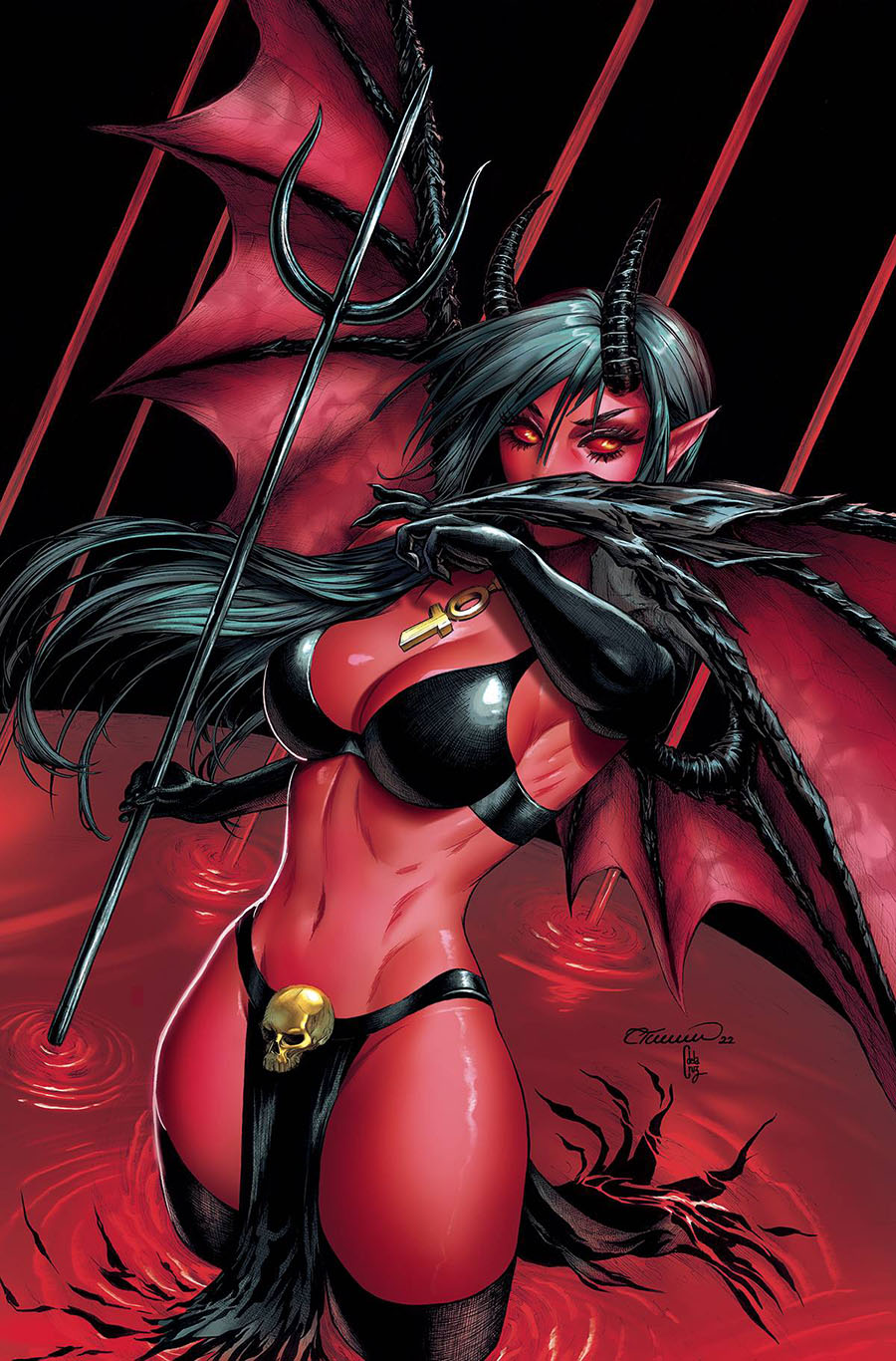 Purgatori Must Die #5 Cover J Limited Edition Collette Turner Virgin Cover