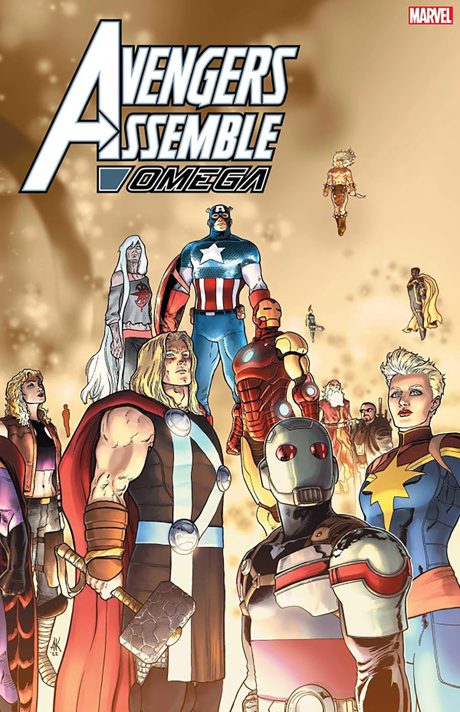 Avengers Assemble Omega #1 (One Shot) Cover F DF Signed By Jason Aaron