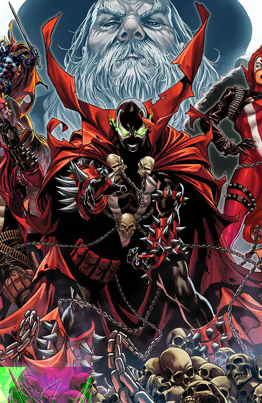Spawn #341 Cover C DF Silver Signature Series Signed By Mark Brooks