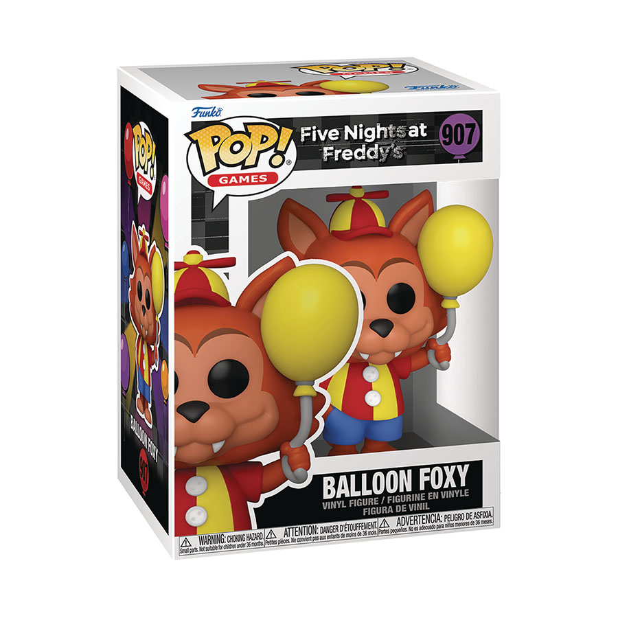 POP Games Five Nights At Freddys Balloon Circus Balloon Foxy Vinyl Figure