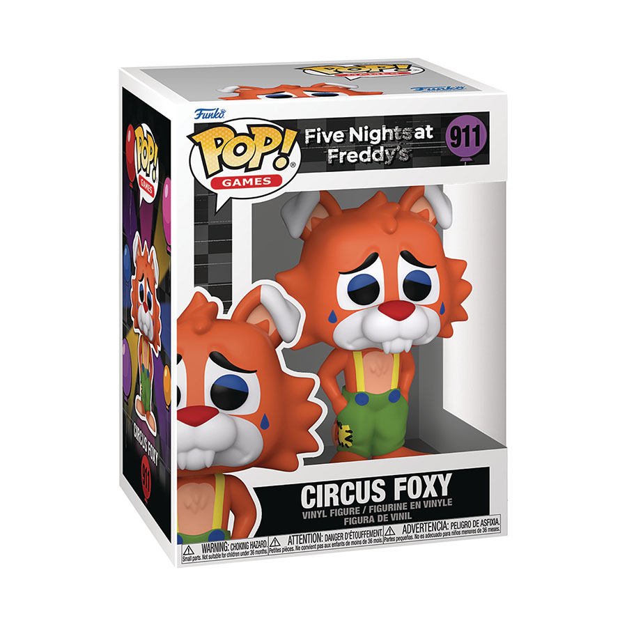 POP Games Five Nights At Freddys Balloon Circus Circus Foxy Vinyl Figure