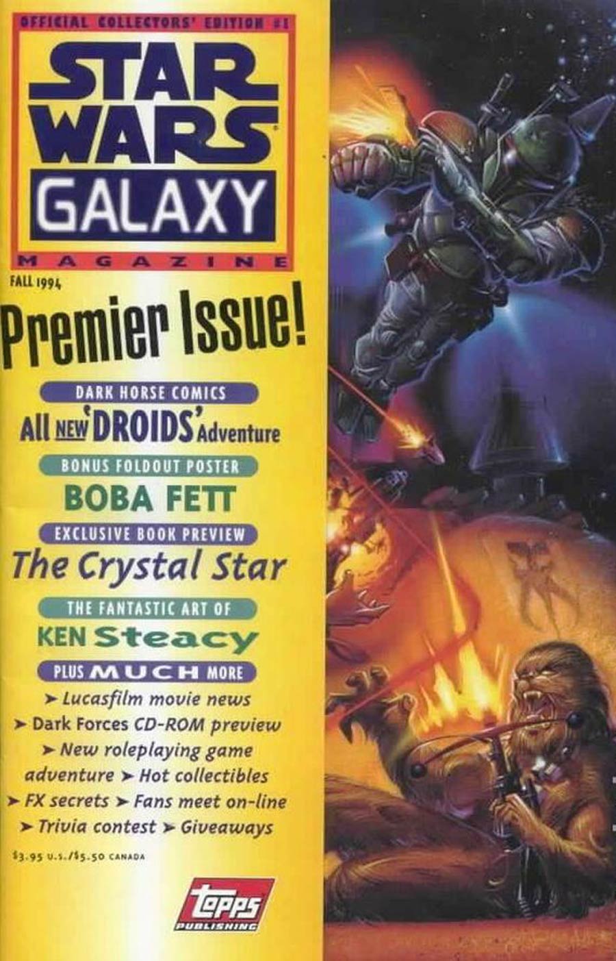 Star Wars Galaxy Magazine #1 Cover B No Polybag