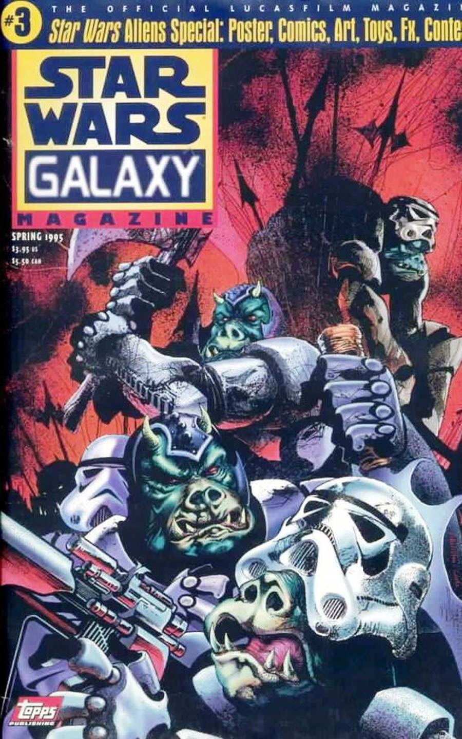 Star Wars Galaxy Magazine #3 Cover A Polybagged