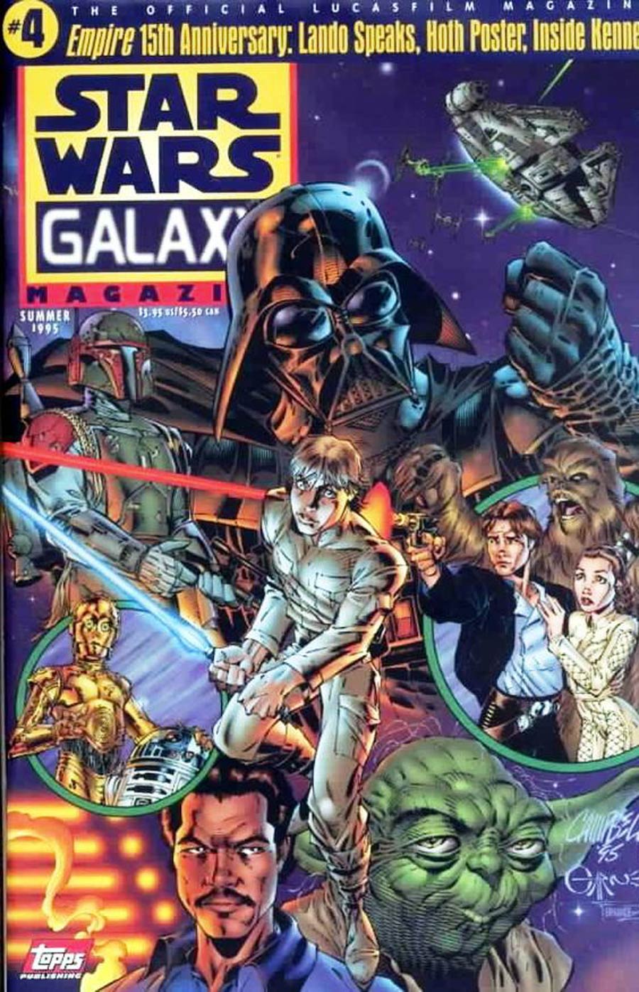 Star Wars Galaxy Magazine #4 Cover A Polybagged
