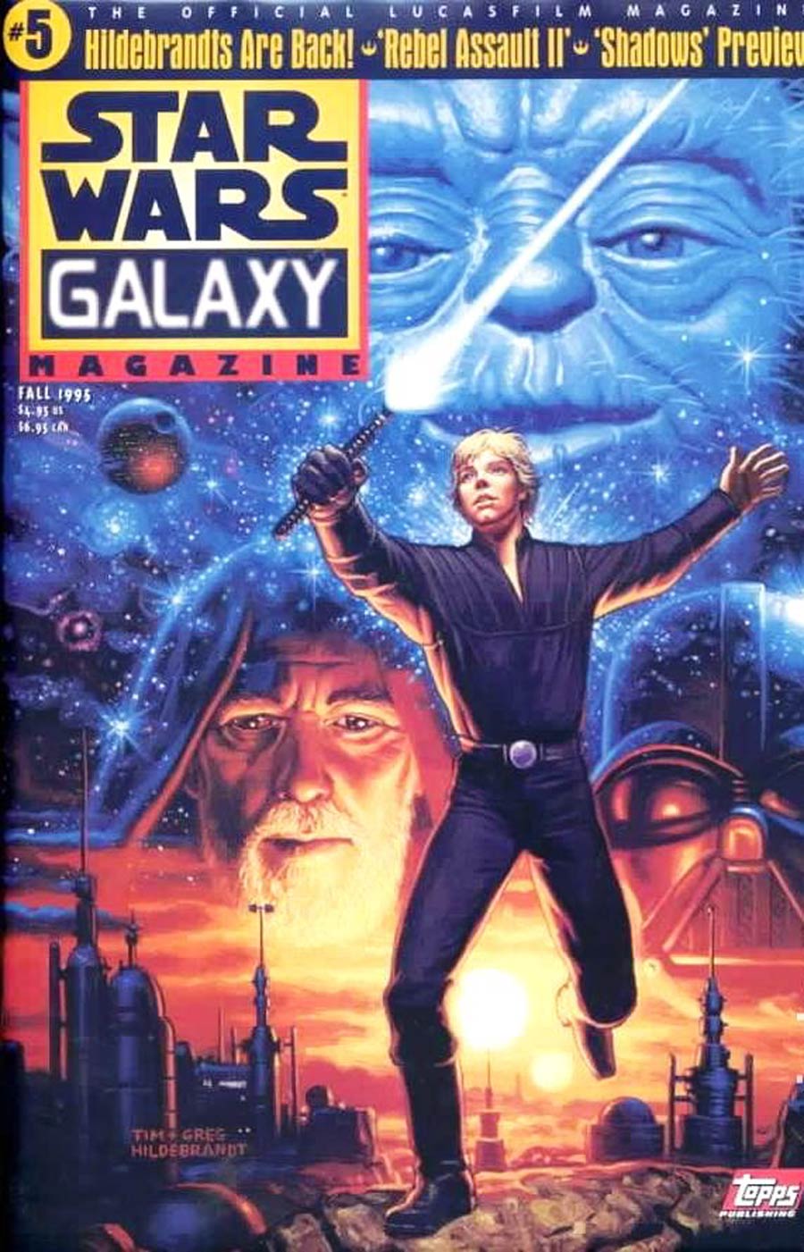 Star Wars Galaxy Magazine #5 Cover A Polybagged