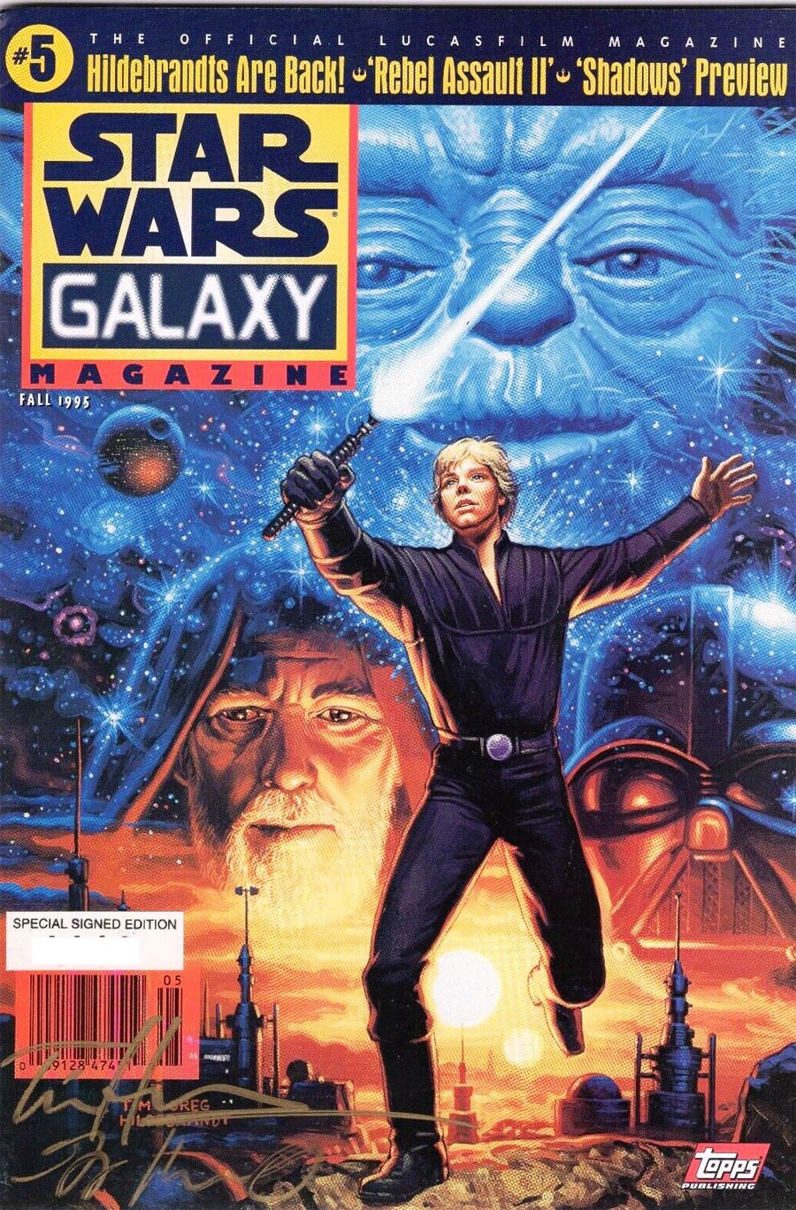 Star Wars Galaxy Magazine #5 Cover D Signed by Tim And Greg Hildebrandt No Polybag