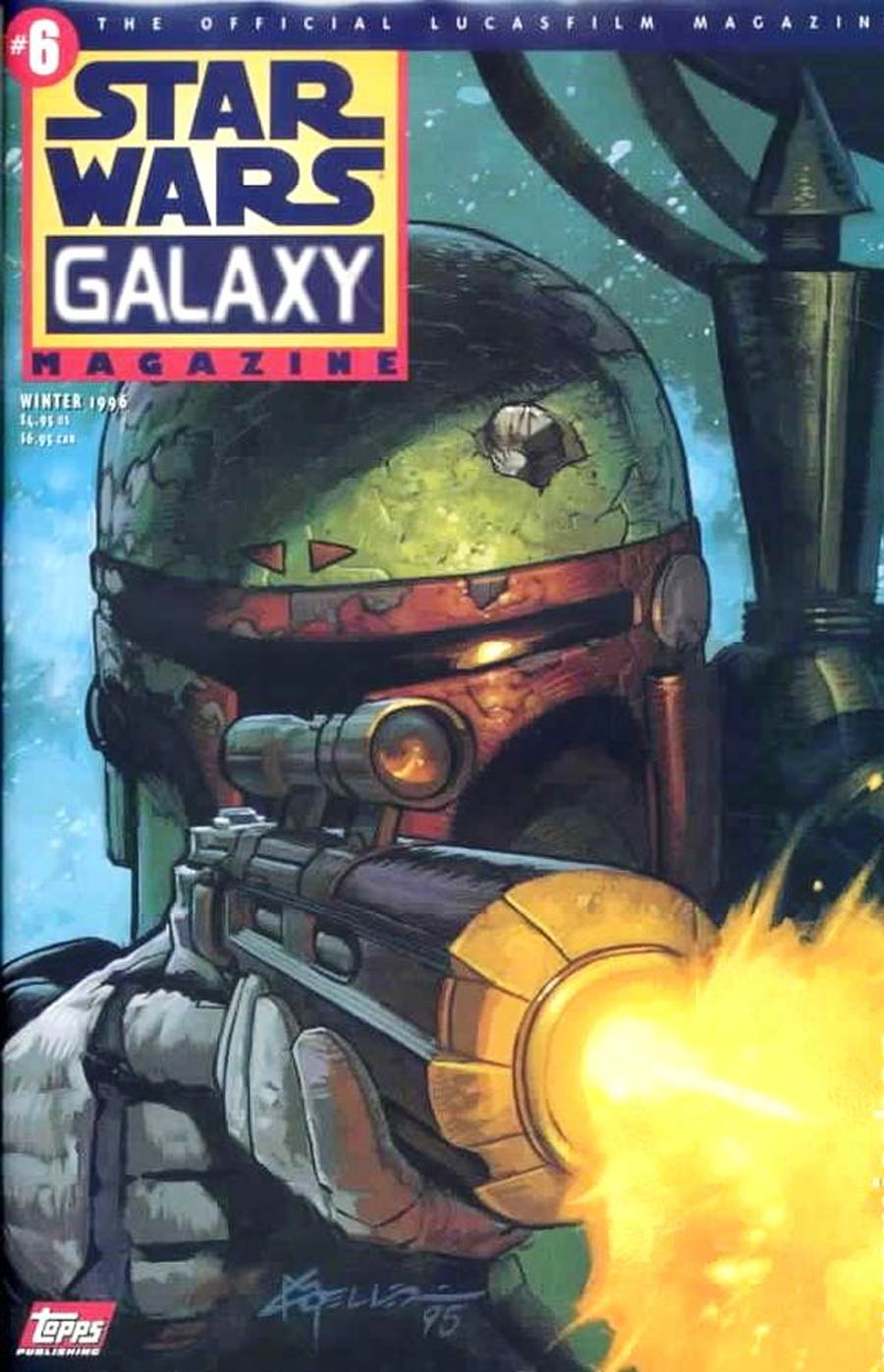 Star Wars Galaxy Magazine #6 Cover A Polybagged