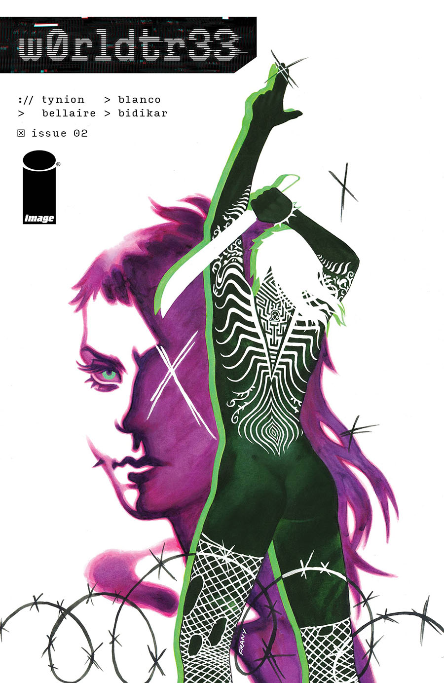 w0rldtr33 #2 Cover D Incentive Justine Frany Variant Cover