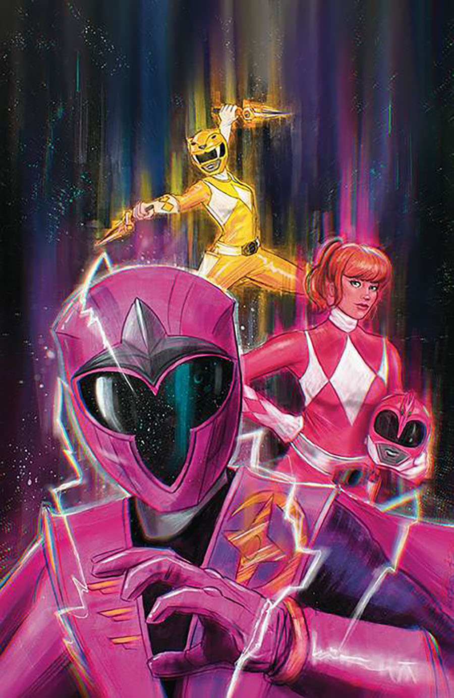 Mighty Morphin Power Rangers (BOOM Studios) #108 Cover D Incentive Suspiria Vilchez Variant Cover