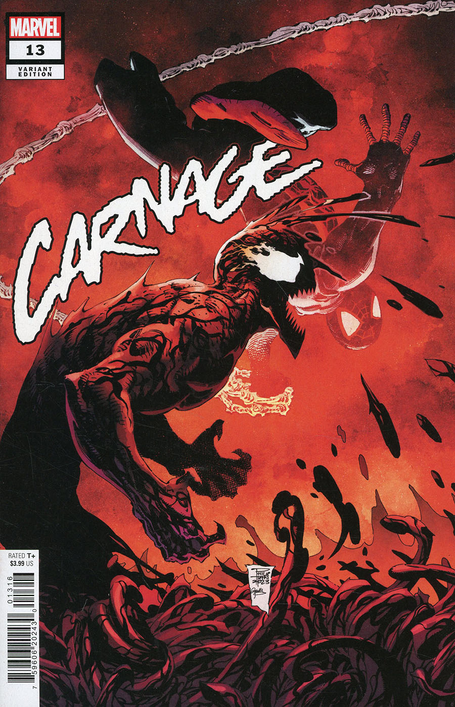 Carnage Vol 3 #13 Cover E Incentive Philip Tan Variant Cover (Carnage Reigns Part 3)