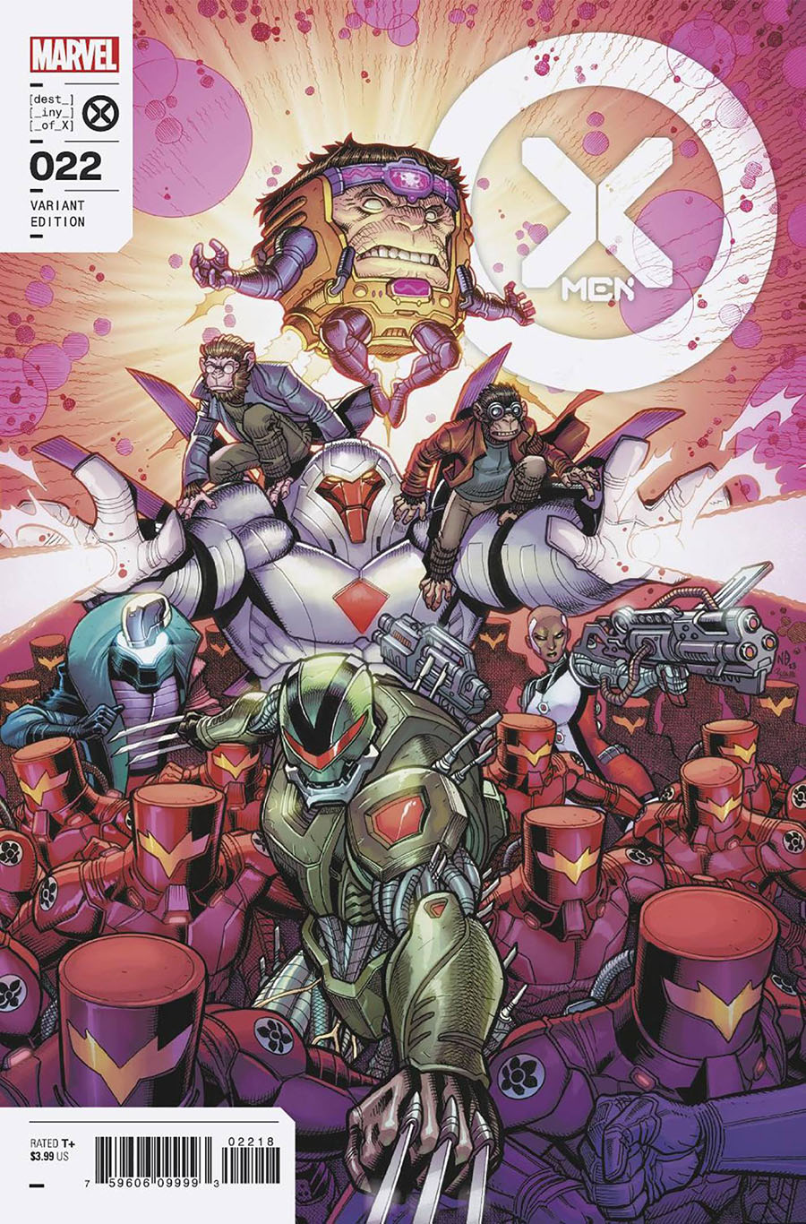X-Men Vol 6 #22 Cover H Incentive Nick Bradshaw Variant Cover