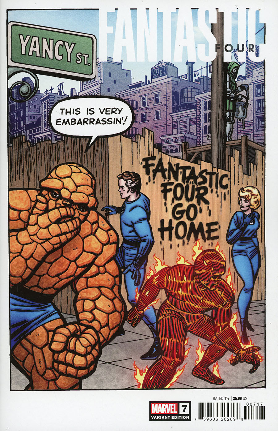 Fantastic Four Vol 7 #7 Cover G Incentive Jack Kirby Hidden Gem Variant Cover (#700)