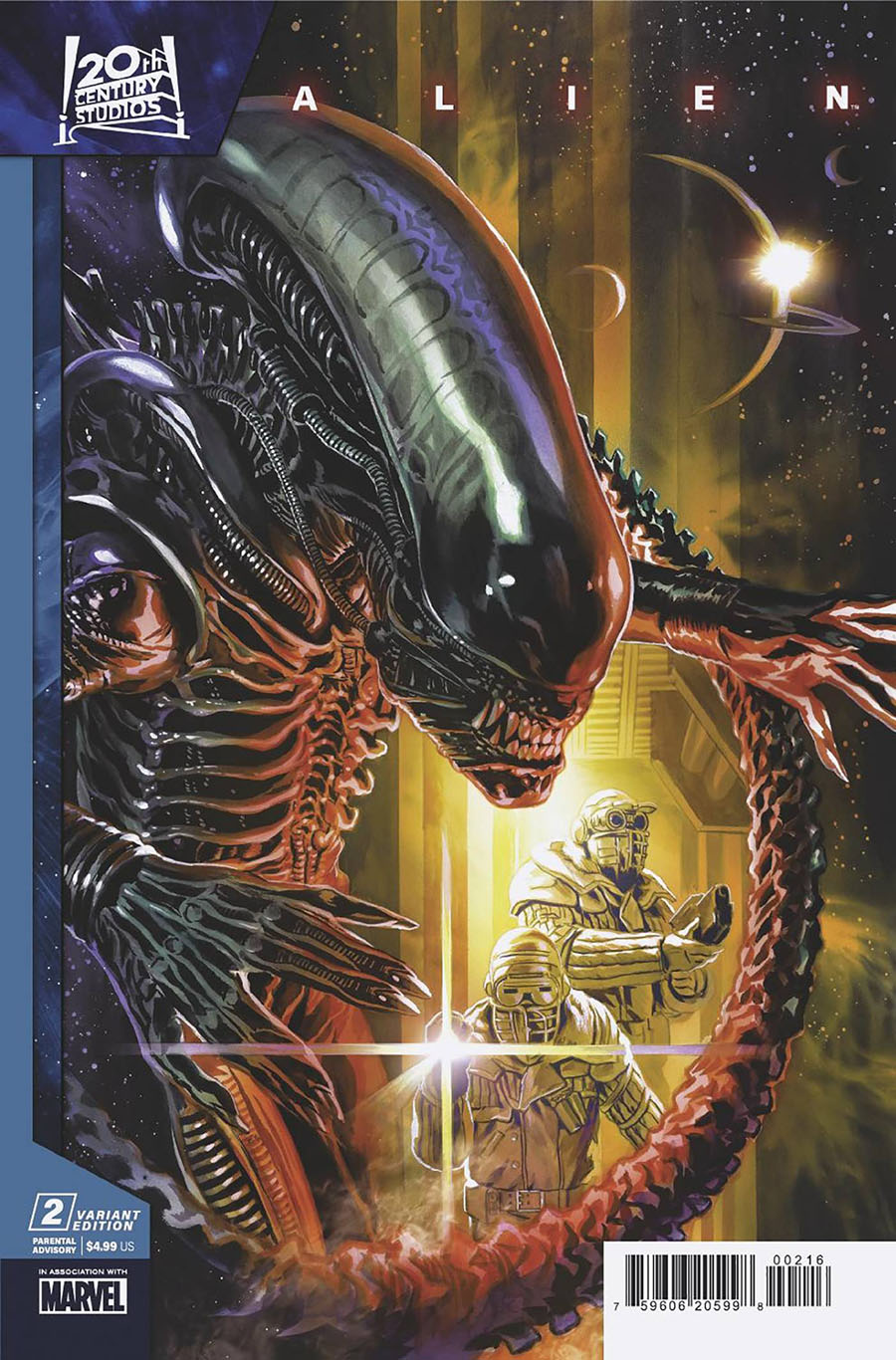 Alien Vol 3 #2 Cover C Incentive Felipe Massafera Variant Cover