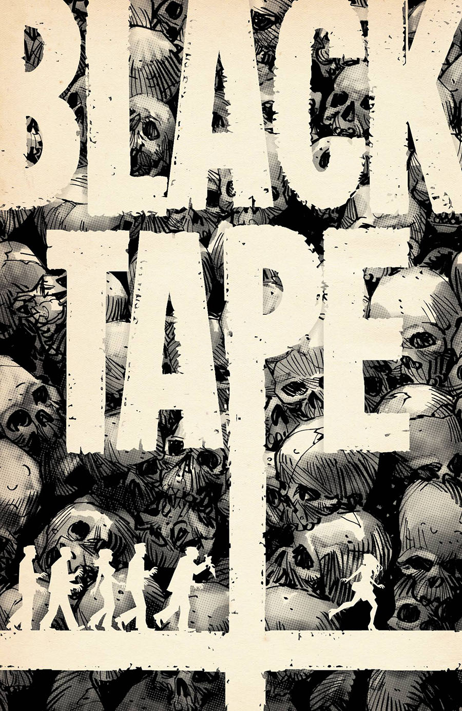 Black Tape #4 Cover D Incentive Dan Panosian Black & White Cover