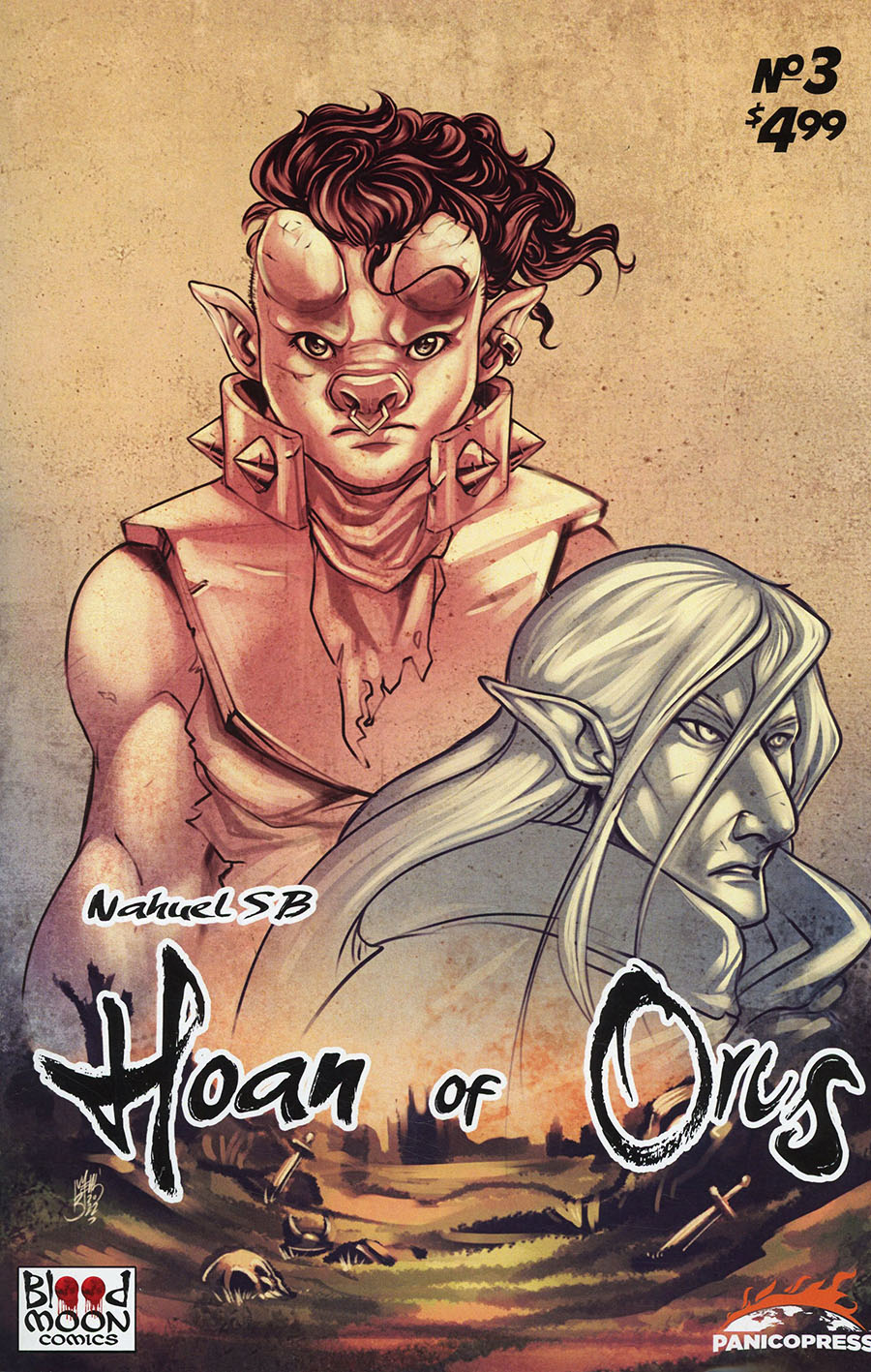 Hoan Of Orcs #3 Cover B Incentive Ivy Beth Gladstone Variant Cover