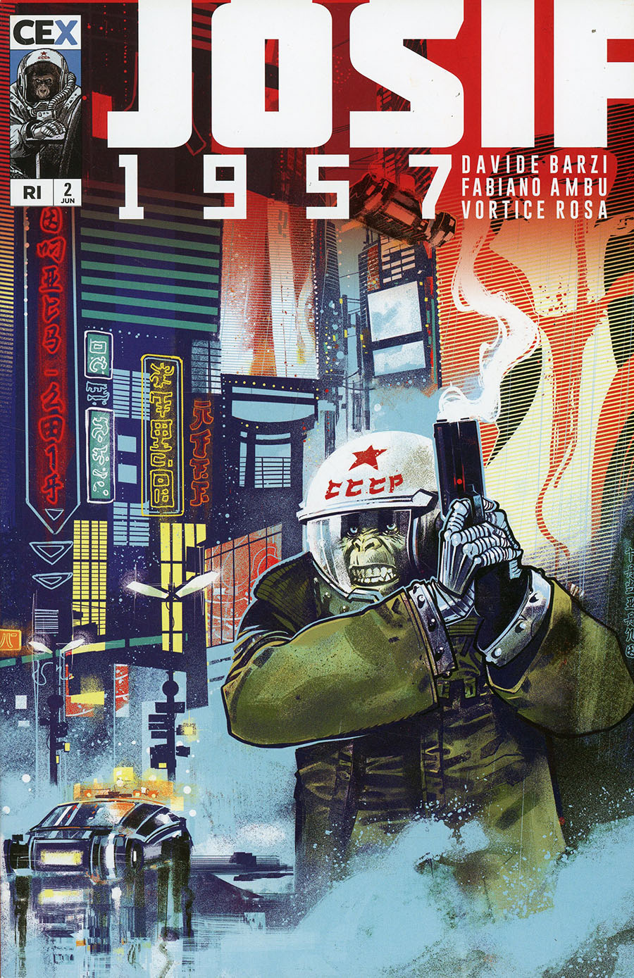 Josif 1957 #2 Cover C Incentive Fabiano Ambu Blade Runner Homage Variant Cover