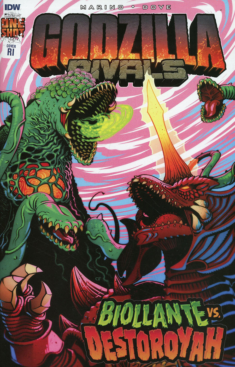 Godzilla Rivals Biollante vs Destoroyah #1 (One Shot) Cover C Incentive Camila Fortuna Variant Cover