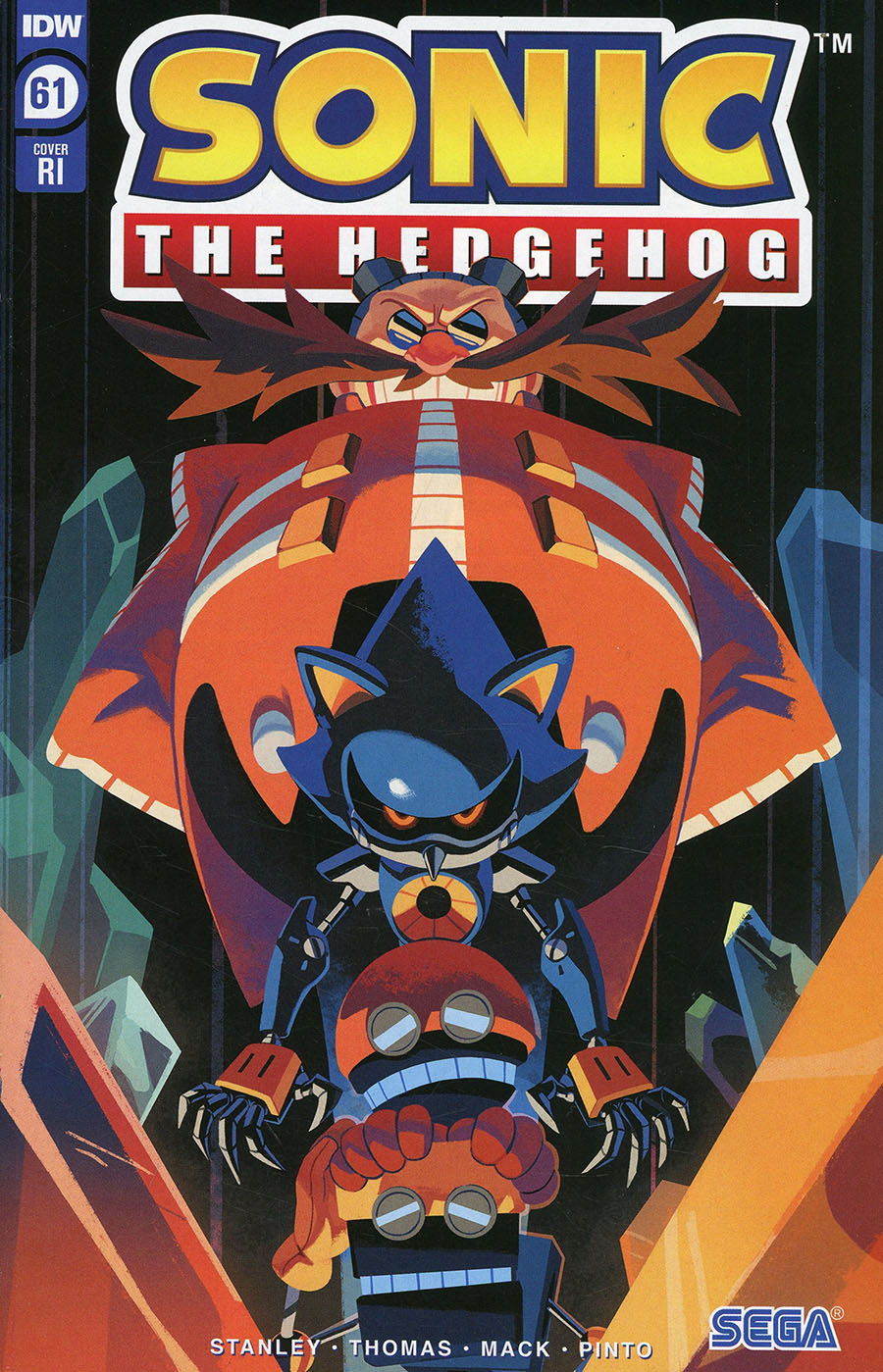 Sonic The Hedgehog Vol 3 #61 Cover C Incentive Nathalie Fourdraine Variant Cover