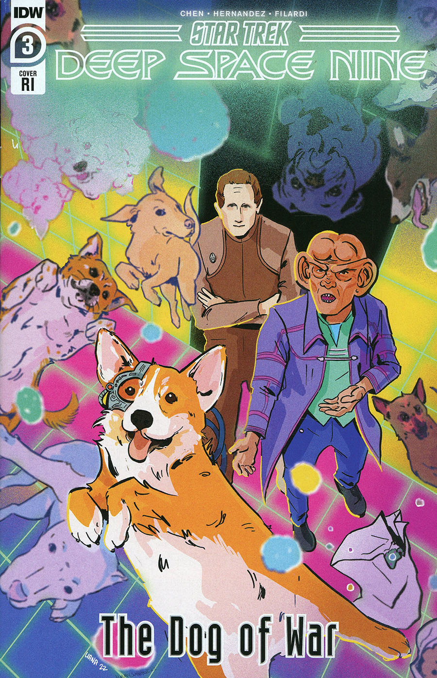 Star Trek Deep Space Nine Dog Of War #3 Cover E Incentive Liana Kangas Variant Cover