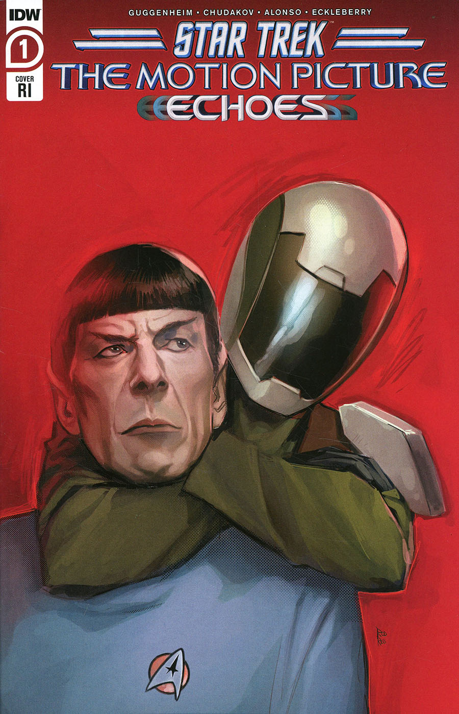 Star Trek The Motion Picture Echoes #1 Cover D Incentive Rod Reis Variant Cover