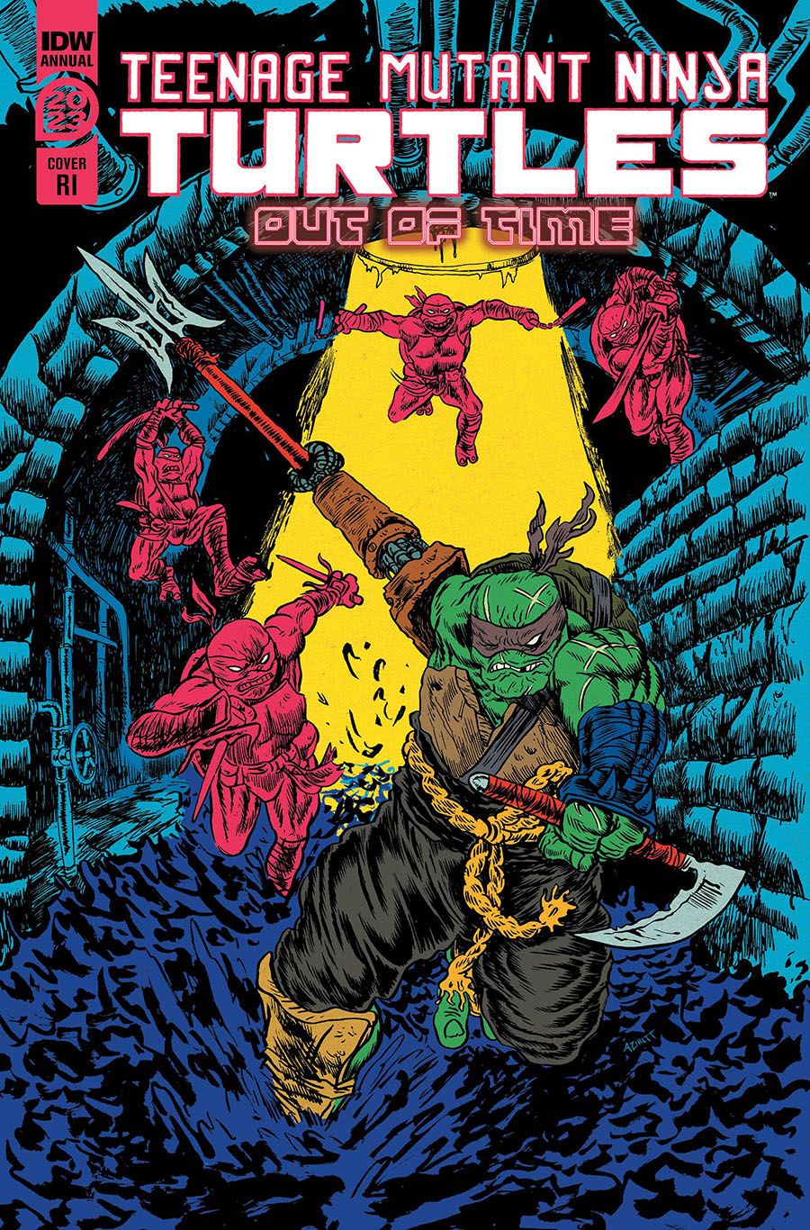 Teenage Mutant Ninja Turtles Vol 5 Annual 2023 #1 Cover C Incentive Alexis Ziritt Variant Cover