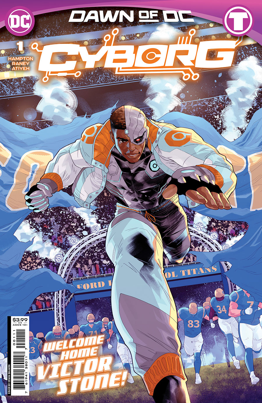 Cyborg Vol 3 #1 Cover A Regular Edwin Galmon Cover