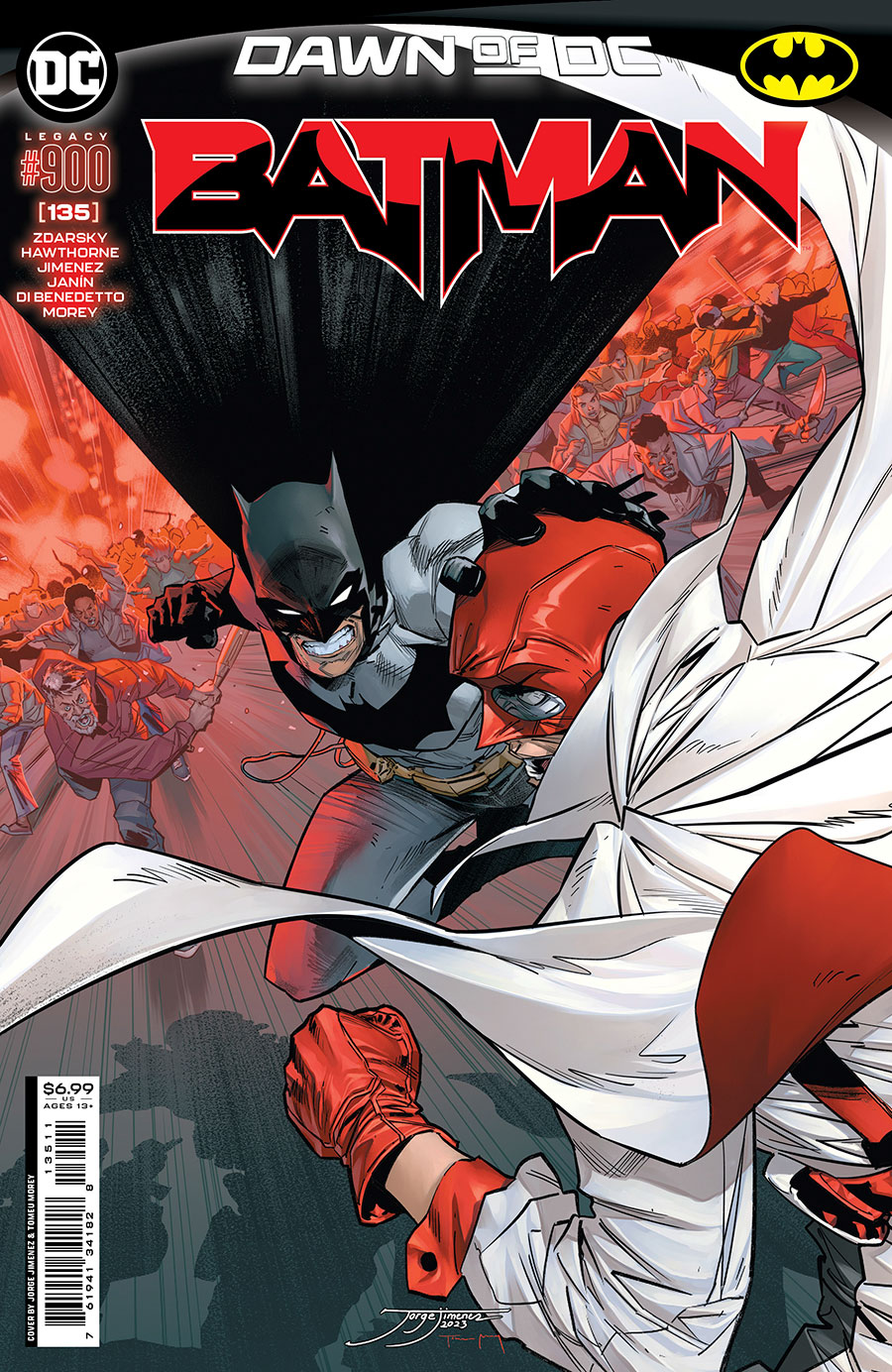 Batman Vol 3 #135 Cover A Regular Jorge Jimenez Cover (#900)