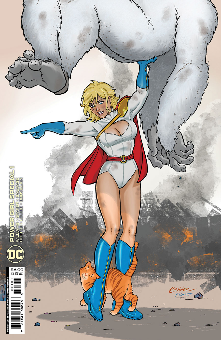 Power Girl Special #1 (One Shot) Cover C Variant Amanda Conner Card Stock Cover