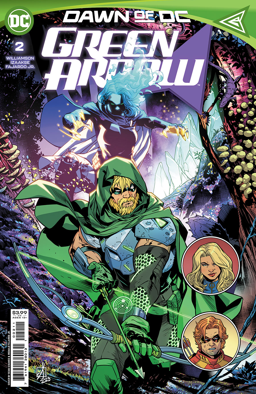 Green Arrow Vol 8 #2 Cover A Regular Sean Izaakse Cover