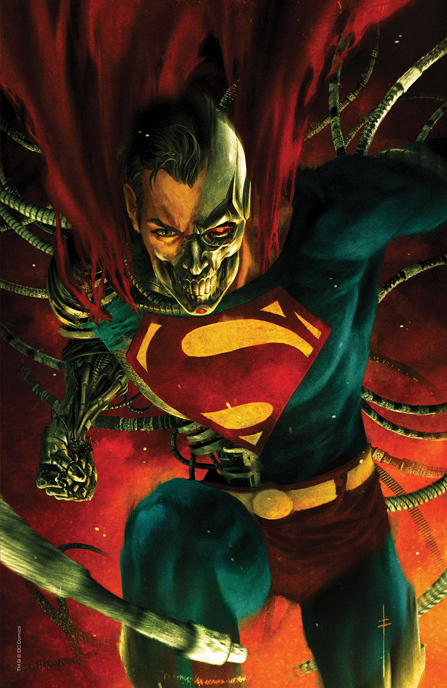 Action Comics Vol 2 #1055 Cover F Incentive Sebastian Fiumara Foil Variant Cover