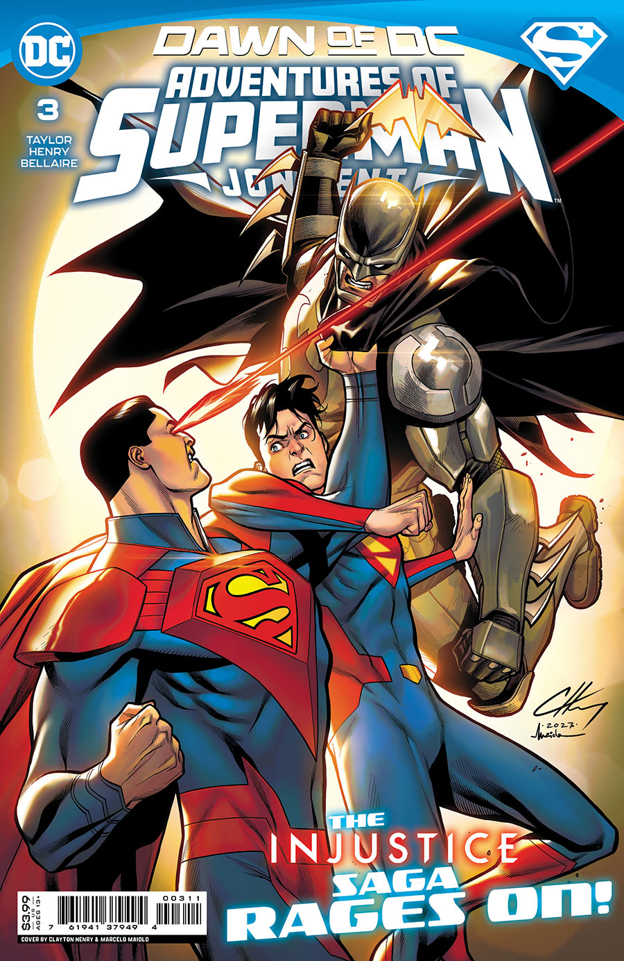 Adventures Of Superman Jon Kent #3 Cover A Regular Clayton Henry Cover