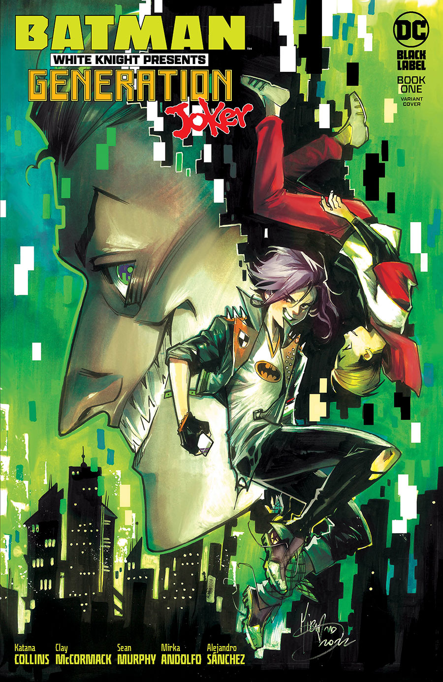 Batman White Knight Presents Generation Joker #1 Cover B Variant Mirka Andolfo Cover