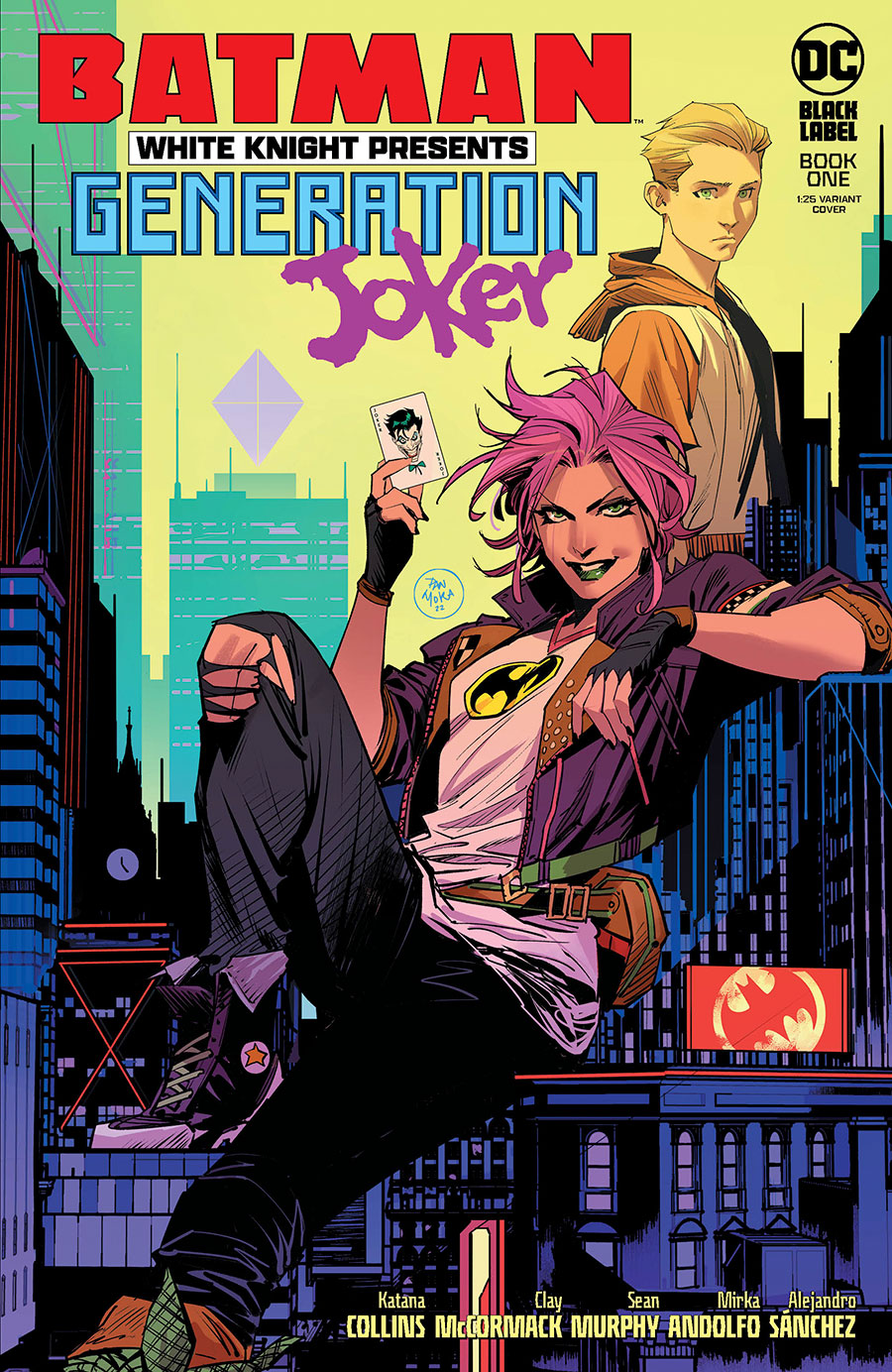 Batman White Knight Presents Generation Joker #1 Cover C Incentive Dan Mora Variant Cover