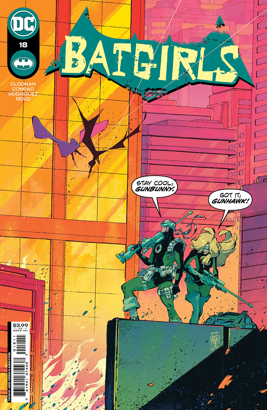 Batgirls #18 Cover A Regular Jorge Corona Cover