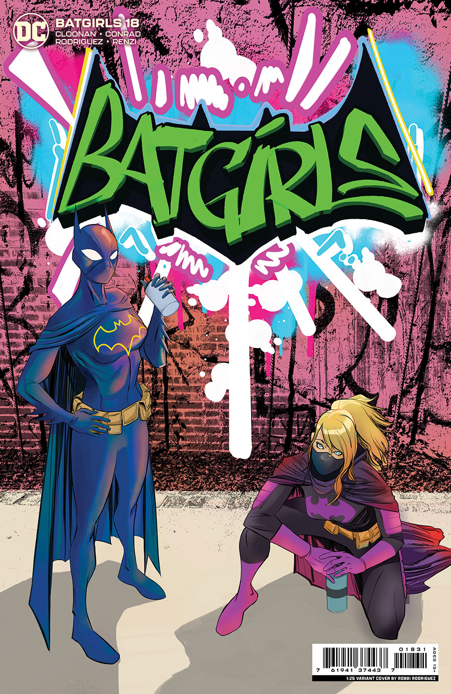 Batgirls #18 Cover D Incentive Robbi Rodriguez Card Stock Variant Cover